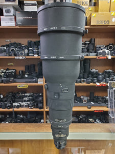 Nikon 600mm F/4 D ED IF AF-I Super Telephoto - AS-IS - Paramount Camera & Repair