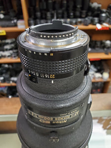 Nikon 600mm F/4 D ED IF AF-I Super Telephoto - AS-IS - Paramount Camera & Repair