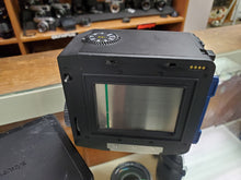 Load image into Gallery viewer, Mamiya 220 Roll Film Back Holder &amp; Slide for 645 Pro TL Super, CLA&#39;d, New Light Seals, Canada - Paramount Camera &amp; Repair