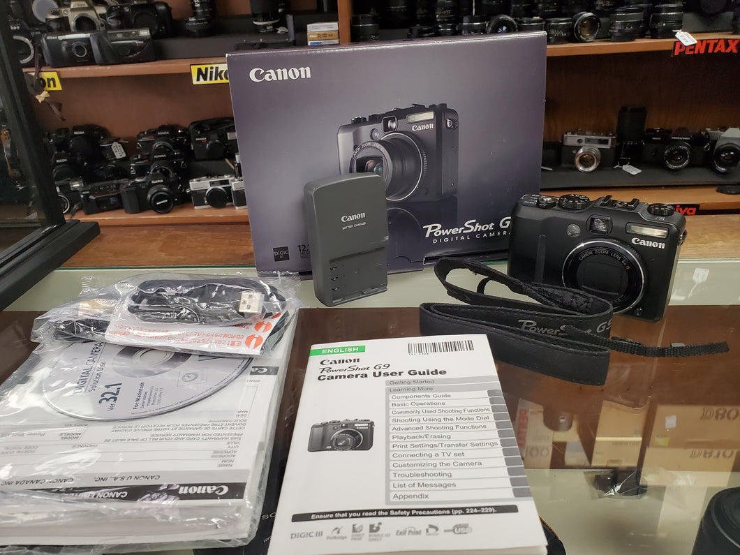 Canon G9 Mirrorless, 12.1MP, 3
