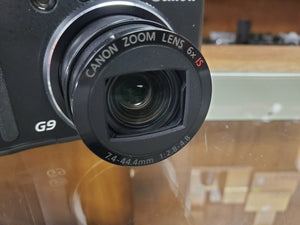 Canon G9 Mirrorless, 12.1MP, 3" LCD Screen, Digital Camera- Used Condition 9/10 - Paramount Camera & Repair
