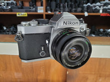 Load image into Gallery viewer, Nikon FM 35mm SLR Film Camera, Near MINT, CLA&#39;d, Tested, Warranty - Used Condition 9.5/10 - Paramount Camera &amp; Repair