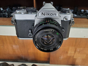 Nikon FM 35mm SLR Film Camera, Near MINT, CLA'd, Tested, Warranty - Used Condition 9.5/10 - Paramount Camera & Repair