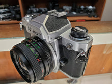 Load image into Gallery viewer, Nikon FM 35mm SLR Film Camera, Near MINT, CLA&#39;d, Tested, Warranty - Used Condition 9.5/10 - Paramount Camera &amp; Repair