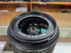 Nikon 18-55mm f/3.5-5.6G II Nikkor Zoom Lens - Used Condition 9.5/10 - Paramount Camera & Repair