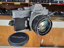 Load image into Gallery viewer, Minolta SRT101 CLC, 35mm SLR Film Camera w/ Rokkor 58mm F1.4 Lens, Professional CLA, Canada - Paramount Camera &amp; Repair