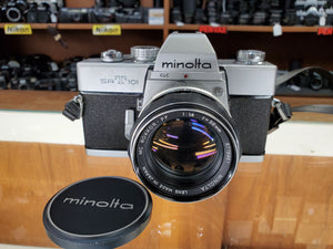 Minolta SRT101 CLC, 35mm SLR Film Camera w/ Rokkor 58mm F1.4 Lens, Professional CLA, Canada - Paramount Camera & Repair