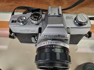 Minolta SRT101 CLC, 35mm SLR Film Camera w/ Rokkor 58mm F1.4 Lens, Professional CLA, Canada - Paramount Camera & Repair