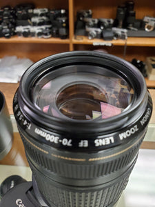 Canon EF 70-300 f/4-5.6 IS USM lens - Used Condition 9.5/10 - Paramount Camera & Repair