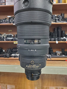 Nikon 400mm F/2.8D ED IF AF-I Super Telephoto, Upgraded Double Hood, Camo Cover - Paramount Camera & Repair