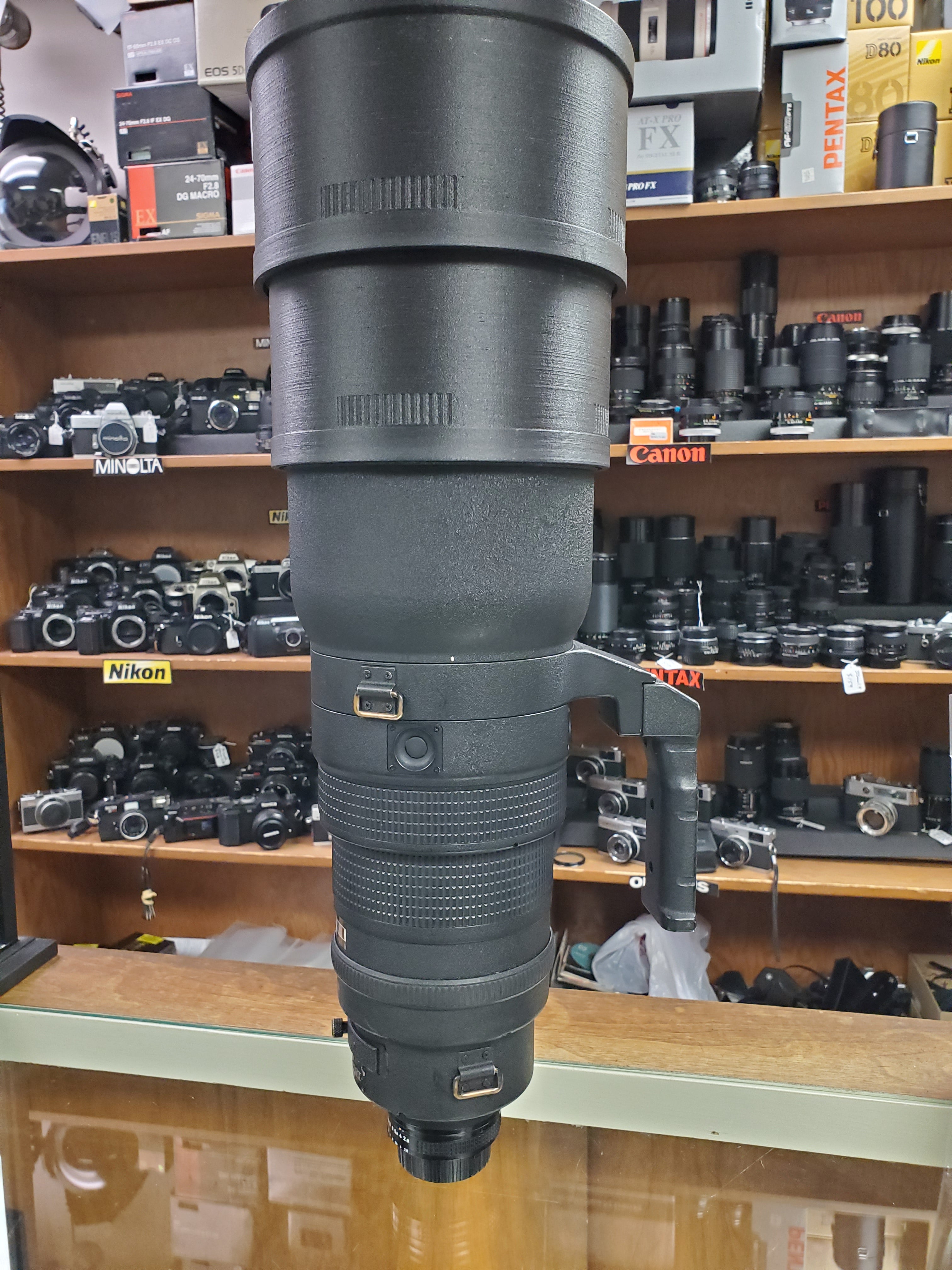 Nikon 400mm F/2.8D ED IF AF-I Super Telephoto, Upgraded Double