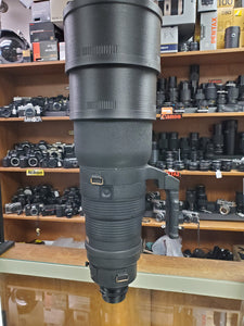 Nikon 400mm F/2.8D ED IF AF-I Super Telephoto, Upgraded Double Hood, Camo Cover - Paramount Camera & Repair