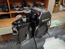 Load image into Gallery viewer, Nikon F2 Photomic w/ DP-1 Viewfinder, Black SLR Film Camera, CLA, Canada - Paramount Camera &amp; Repair
