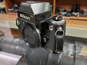 Nikon F2 Photomic w/ DP-1 Viewfinder, Black SLR Film Camera, CLA, Canada - Paramount Camera & Repair