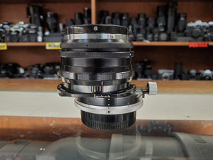 RARE - Nikon PC-Nikkor 35mm f/3.5 - Early Series Shift-Film Lens -Cond. 8/10 - Paramount Camera & Repair
