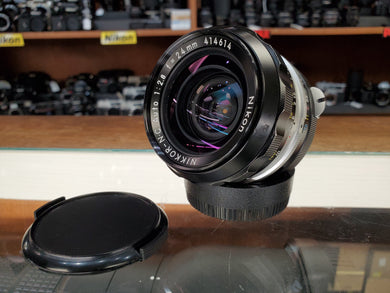 NIKON Non-Ai NIKKOR-N.C Auto 24mm F2.8 MF Lens - Used Condition 9/10 - Paramount Camera & Repair