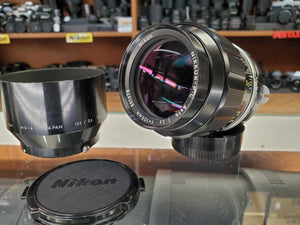 Nikon Nikkor P.C Auto 105mm f/2.5 Non Ai MF Lens - Used Condition 9/10 - Paramount Camera & Repair