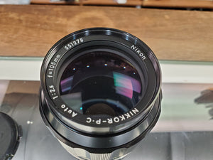 Nikon Nikkor P.C Auto 105mm f/2.5 Non Ai MF Lens - Used Condition 9/10 - Paramount Camera & Repair