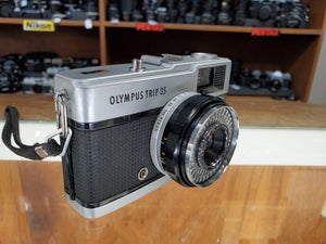 Olympus Trip 35, Full CLA, Meter tested, New Light Seals, Canada - Paramount Camera & Repair