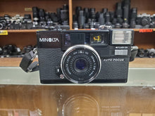 Load image into Gallery viewer, Minolta Hi-Matic AF2, 35mm Point &amp; Shoot Compact Camera, Cleaned, Tested, Canada - Paramount Camera &amp; Repair