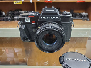Pentax Program Plus, 35mm Film Camera w/50mm F1.7 SMC lens, Fresh CLA, Canada - Paramount Camera & Repair