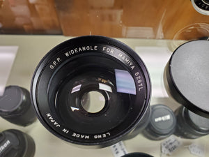 Mamiya 528TL 35mm Film Camera w/48mm F2.8, wide, tele, CLA'd, Canada - Paramount Camera & Repair
