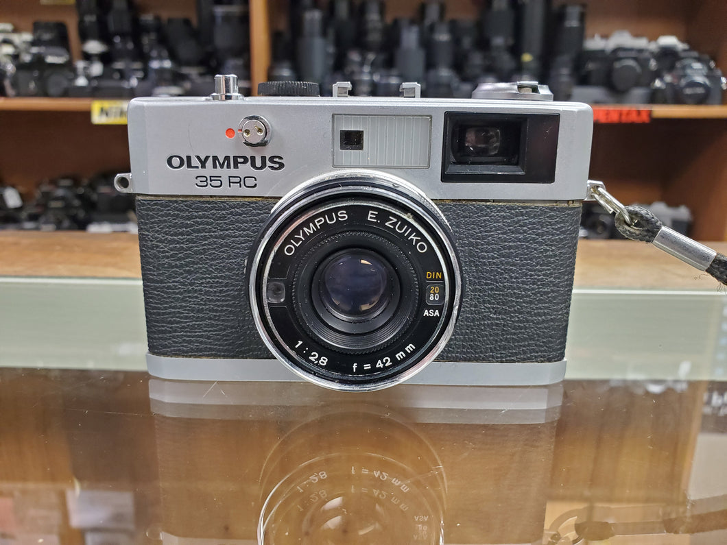 Olympus 35 RC, Full CLA, Meter tested, New Light Seals, Canada - Paramount Camera & Repair