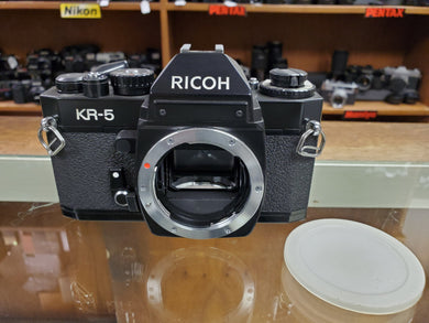 Ricoh KR-5 35mm SLR Film Camera, CLA'd, New Light Seals, Canada - Paramount Camera & Repair