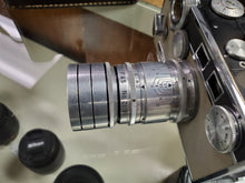 Load image into Gallery viewer, Rare Argus Cintar C3 Camera w/Tele-Sandmar 100mm 4.5 lens, CLA&#39;d, Warranty - Paramount Camera &amp; Repair