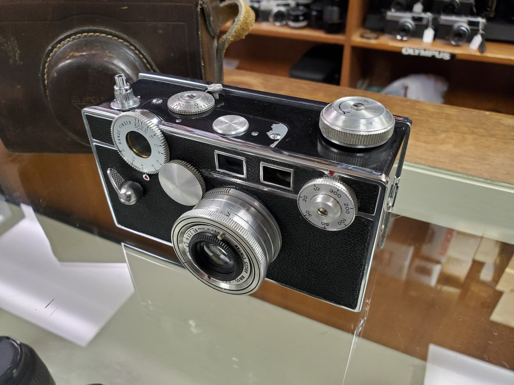 Vintage Military Argus Cintar C3 camera w/50mm 3.5 lens, CLA'd, Warranty - Paramount Camera & Repair