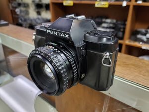 Pentax P30n, 35mm Film Camera w/50mm F2 SMC lens, CLA, Seals, Canada - Paramount Camera & Repair