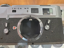 Load image into Gallery viewer, Leica M5, Near MINT w/case, Silver, CLA&#39;d, Rangefiner Calibrated, Warranty, Canada - Paramount Camera &amp; Repair