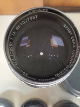 Load image into Gallery viewer, Leica Leitz Summarit 50mm F/1.5 lens for Leica M, CLA&#39;d, No Oil residue, Canada - Paramount Camera &amp; Repair