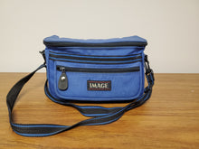 Load image into Gallery viewer, Vintage Image Blue Used Film Camera Bag Small - Paramount Camera &amp; Repair