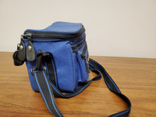 Load image into Gallery viewer, Vintage Image Blue Used Film Camera Bag Small - Paramount Camera &amp; Repair
