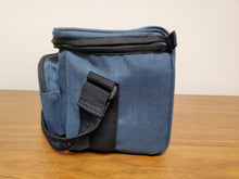 Load image into Gallery viewer, Vintage Minolta Blue Used Film Camera Bag Medium - Paramount Camera &amp; Repair