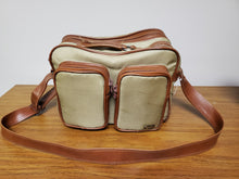 Load image into Gallery viewer, Vintage Optex Used Film Camera Bag Tan Large - Paramount Camera &amp; Repair