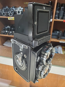 Rollei Rolleiflex 2.8C TLR Xenotar 80mm F/2.8 Lens, CLA'd, Warranty, New Leather - Paramount Camera & Repair