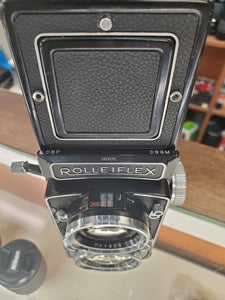 Rollei Rolleiflex 2.8C TLR Xenotar 80mm F/2.8 Lens, CLA'd, Warranty, New Leather - Paramount Camera & Repair