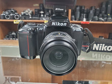 Load image into Gallery viewer, Nikon F-601/N6006,  AF SLR Film Camera w/Nikon 35-80mm lens, flash, Canada - Paramount Camera &amp; Repair