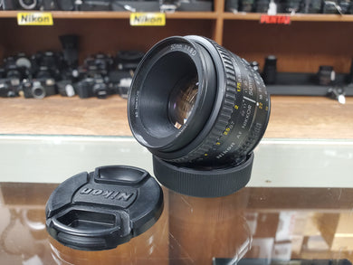 Nikon 50mm f/1.8D lens - Used Condition 9/10 - Paramount Camera & Repair