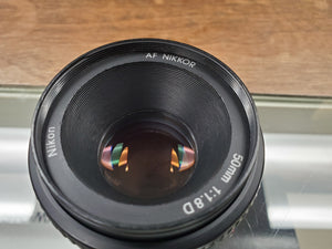 Nikon 50mm f/1.8D lens - Used Condition 9/10 - Paramount Camera & Repair