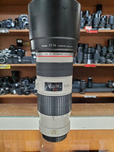 Load image into Gallery viewer, Canon 70-200mm F4 L IS USM lens - Pro Full Frame Telephoto - Used Condition 9.5/10 - Paramount Camera &amp; Repair