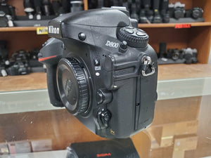 Nikon D800 Full Frame DSLR, 36.3MP, 1080P Video with Battery, Box & Charger, New Shutter - Paramount Camera & Repair