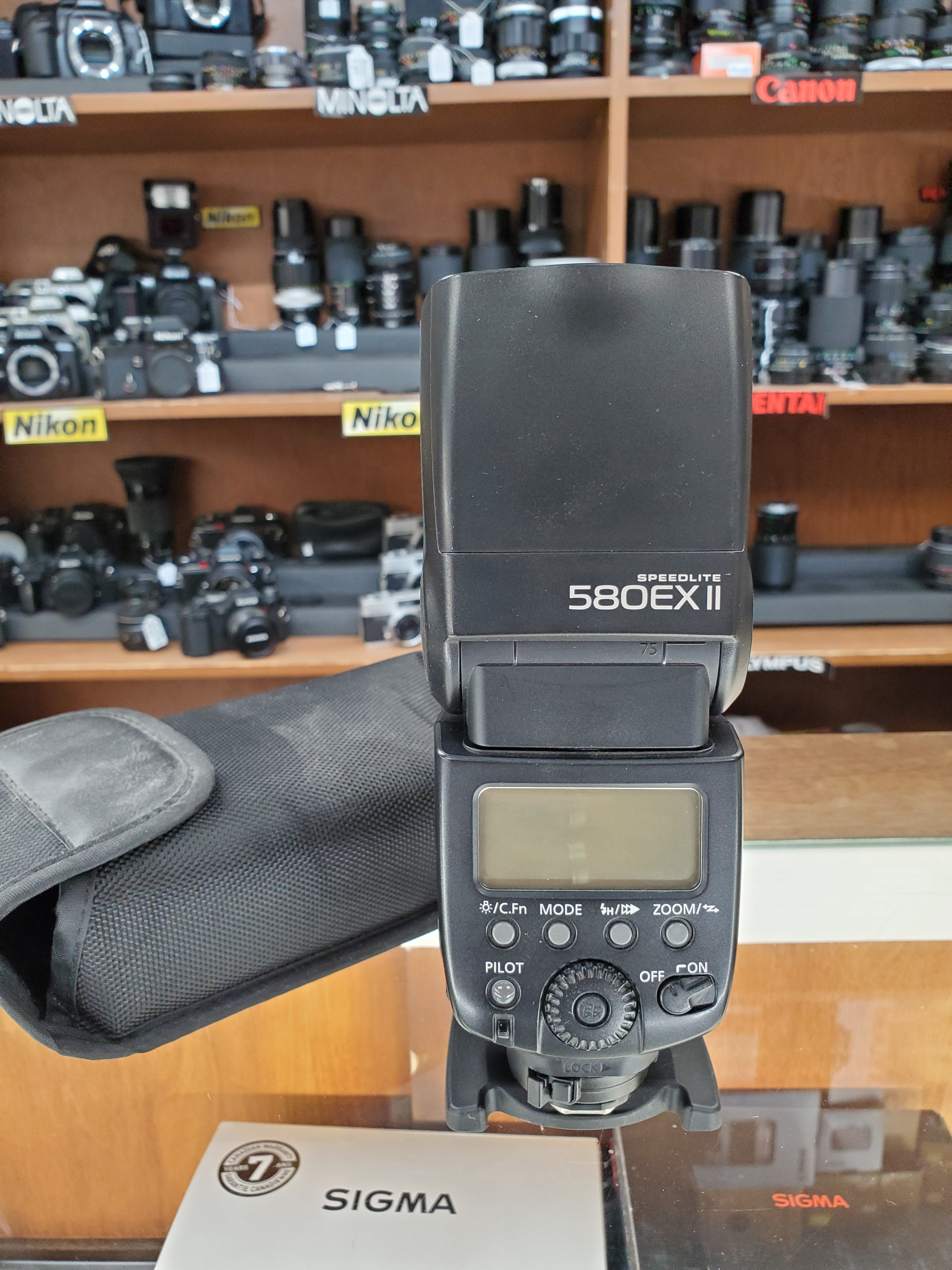 Flash Canon SpeedLite 580 EX II - Photo, audio & vidéo Flash Canon SpeedLite 580 EX II - Photo, audio & vidéo