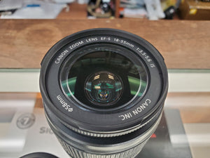 Canon EF-S 18-55mm f/3.5-5.6 IS lens - Used Condition 9.5/10 - Paramount Camera & Repair