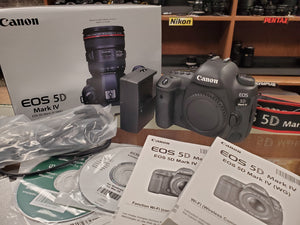 Canon 5D Mk4 Mark IV, LOW Actuations, WiFi, 3 Months Warranty - Paramount Camera & Repair