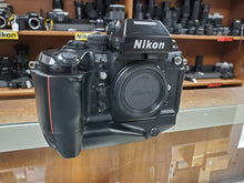 Load image into Gallery viewer, Nikon F4 with MB-23 DP-20 Black 35mm Film Camera - CLA&#39;d, Seals, Warranty - Paramount Camera &amp; Repair