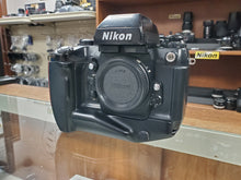 Load image into Gallery viewer, Nikon F4 with MB-23 DP-20 Black 35mm Film Camera - CLA&#39;d, Seals, Warranty - Paramount Camera &amp; Repair