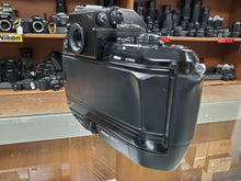 Load image into Gallery viewer, Nikon F4 with MB-23 DP-20 Black 35mm Film Camera - CLA&#39;d, Seals, Warranty - Paramount Camera &amp; Repair